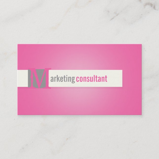 PixDezines färg med slätt/diy-format i en fästpunk Visitkort (Framsida)