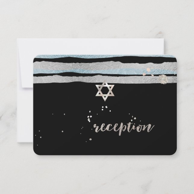 PixDezines faux blue/silver/rand/Mottagning (Framsida)