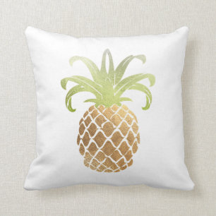 PixDezines Faux Guld anas/DIY-bakgrund Kudde