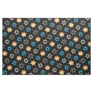 PixDezines Faux Guld Star of David/DIY-bakgrund Tyg