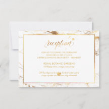 PixDezines Faux Guld Veins Marble Reception