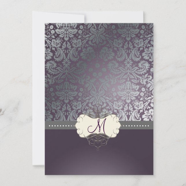 PixDezines faux silver/DIY background/lemon Inbjudningar (Framsida)