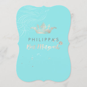 PixDezines Faux Silver Krona/Doves/DIY färg Inbjudningar