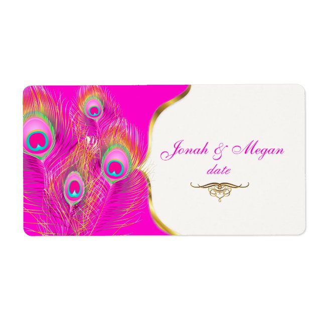 PixDezines Felina, Pizzazz Peacock Fraktsedel (Framsidan)