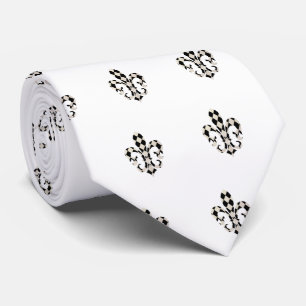 PixDezines Fleur de lis/DIY-bakgrund färg Slips
