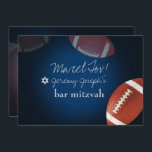 ✡ PixDezines FOTBOLLS BAR MITZVAH/GÖR DET SJÄLV FÄ Inbjudningar<br><div class="desc">Spelet är igång! Bar eller Bat Mitzvah med fotbollstema. Alla element kan anpassas efter dina egna idéer (dvs. typsnitt,  bakgrund). Kopiera och klistra in för fler bollar.</div>