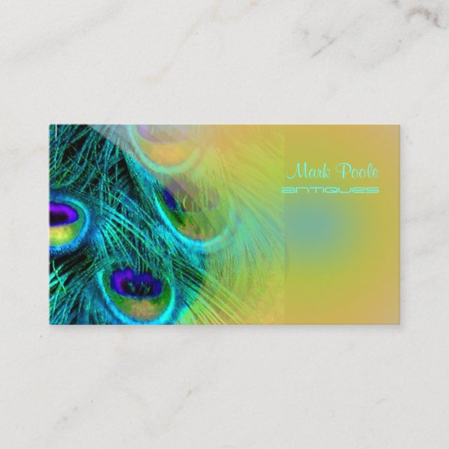 PixDezines fredsock/psykedelic Visitkort (Framsida)