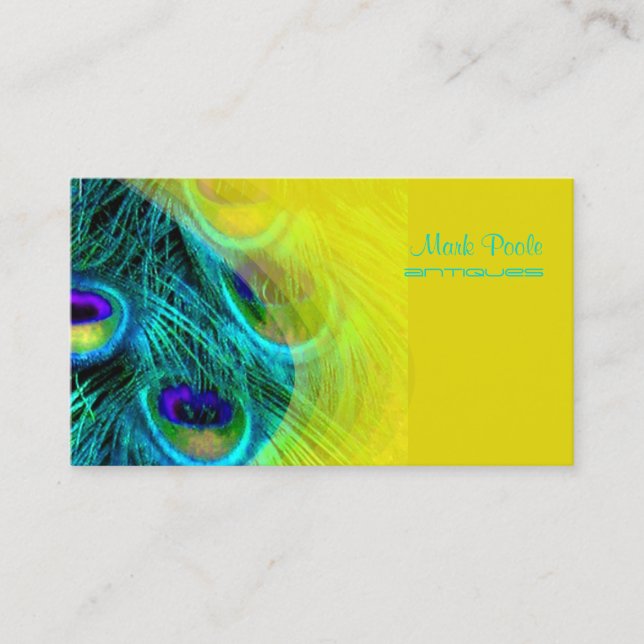 PixDezines fredsock/psykedelic Visitkort (Framsida)