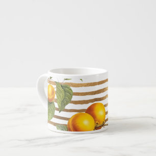 PixDezines fruktträdgård/Persikor/Redoute Espressomugg