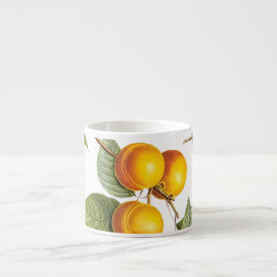 PixDezines Fruktträdgård/Persikor/Redoute Espressomugg