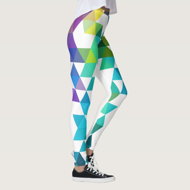 PixDezines Geometric/Triangles Leggings (Höger)
