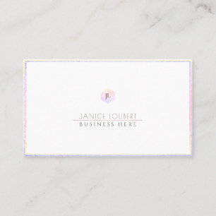 PixDezines Glam Rosa +Honeycomb Visitkort