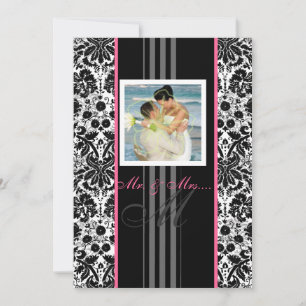 PixDezines gör-det-själv-event.. monogram önskvärd Inbjudningar