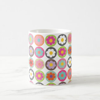 PixDezines groovy tusenskönor/bakgrundsfärg för gö Kaffemugg