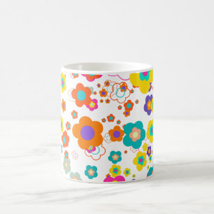 PixDezines groovy tusenskönor/bakgrundsfärg kan an Kaffemugg