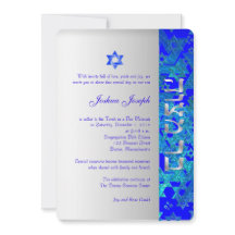 PixDezines grunge stars/Mitzvah/blue/silver