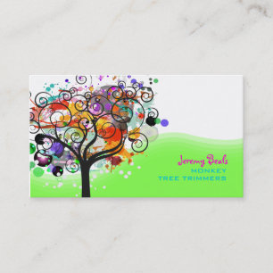 PixDezines Grunge Träd Trimmers ♥ ♥ ♥ ♥ Visitkort