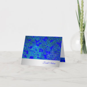 PixDezines grymge stjärnor mitzvah tack vare dig/D Kort