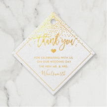 PixDezines Guld Folie Konfetti Kul Script Tack