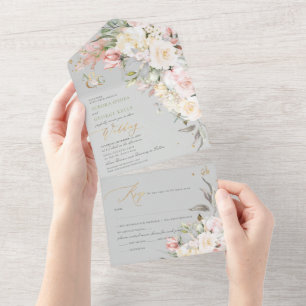 PixDezines H2 Blush n Alabaster Roses