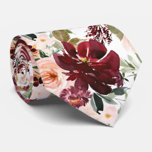 PixDezines H2 Blush Rosa Burgunderröda Blommor Slips