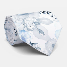 PixDezines H2 Dusty Blue Navy Ro Neck Tie Slips