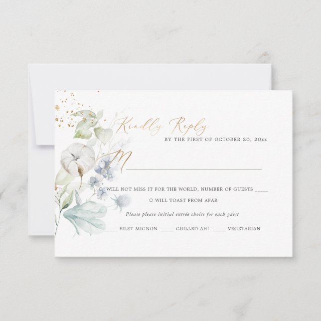 PixDezines H2 Dusty Blue Winter Cotton OSA kort (Framsida)