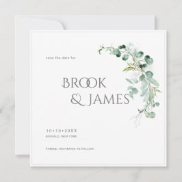 PixDezines H2 Greenery Eucalyptus Spara datum Datumet