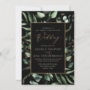 PixDezines H2 Greenery Rustic Eucalyptus Inbjudningar