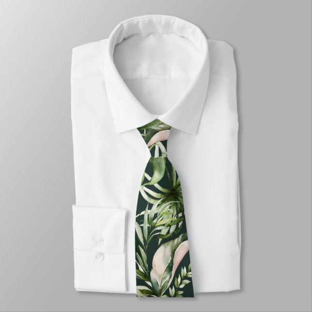 PixDezines H2 Lush Tropical Foliage DIY-bakgrund Slips (Bunden)