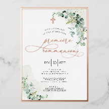 PixDezines H2 Rustic Eucalyptus Première Communion