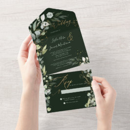 PixDezines H2 Rustic Gum Eucalyptus Grön Guld