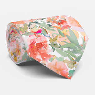 PixDezines H2 Sommarblommor Ljus Färg Slips