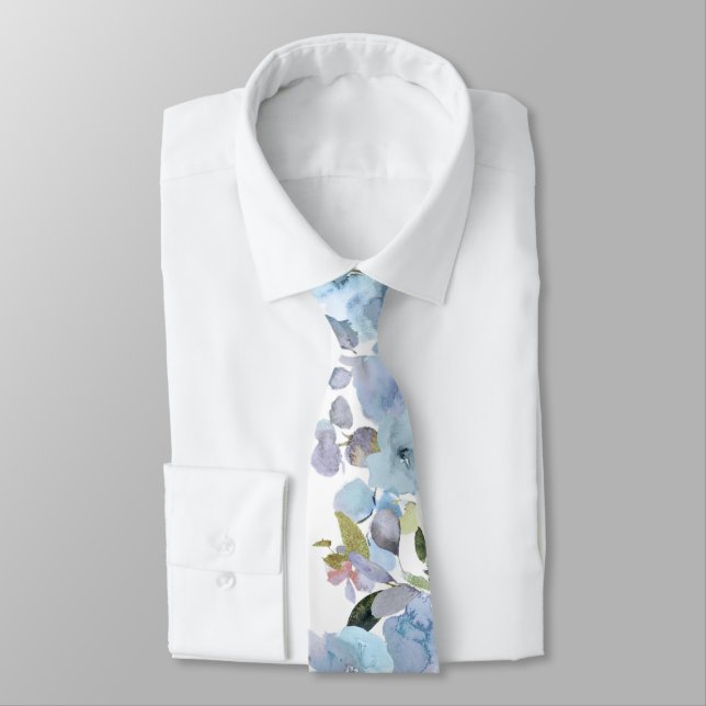 PixDezines H2 Sommarblommor Ljus Färg Slips (Bunden)