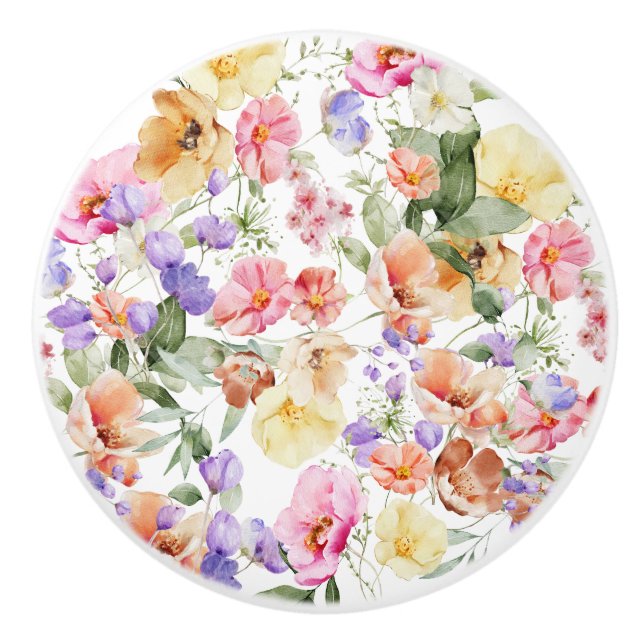 PixDezines H2 Summer Garden Flowers DIY color Knopp (Framsidan)