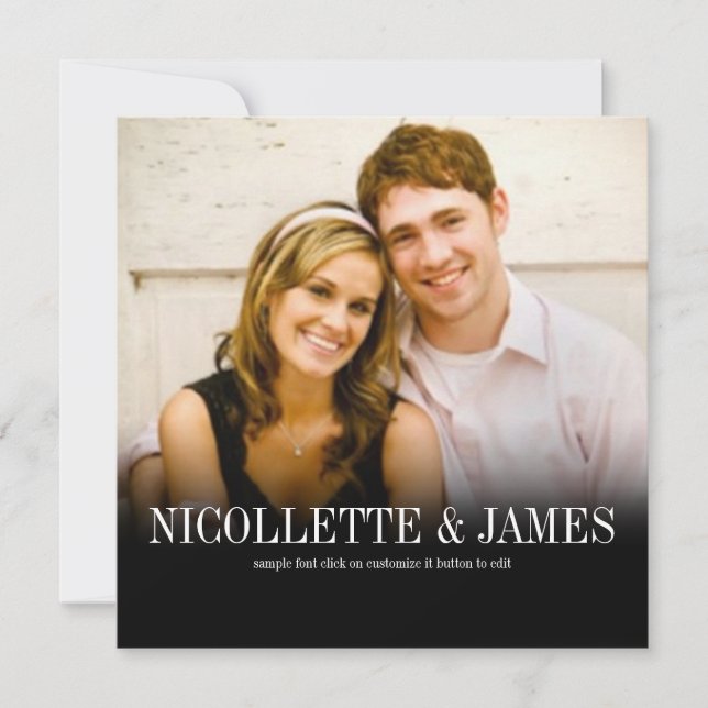 PixDezines-händelsemall/fotomall Inbjudningar (Framsida)