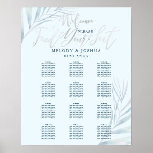 PixDezines Handflatan, Platinum, Sittdiagram Poster