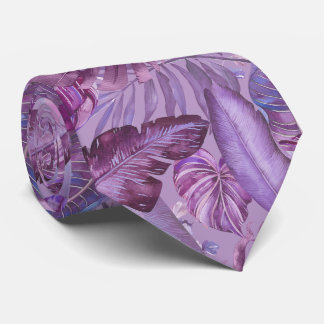 PixDezines Hawaiian Jungle Lila Nyanser Lövverk Slips