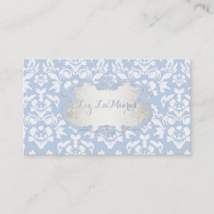 PixDezines hemute coutour Damask/DIY-bakgrund Visitkort