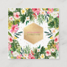 PixDezines Hibiscus Tropiska jungle