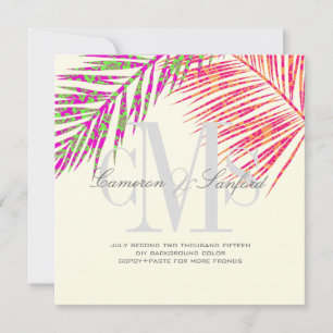 PixDezines hula handflatan/Diy-bakgrund färg+typsn Inbjudningar