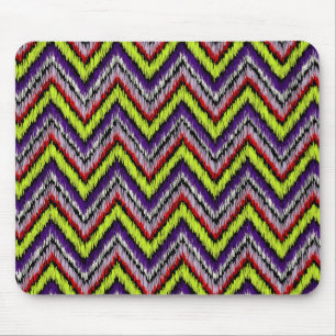 PixDezines ikat chevron/DIY-bakgrund Musmatta