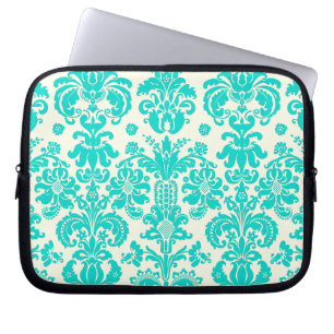 PixDezines Isabella Damask/DIY-bakgrund färg! Laptop Sleeve