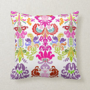 PixDezines isabella damask/dyy bakgrund Kudde