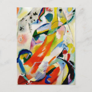 PixDezines Kandinsky 1914-abstraktens väggpanel Vykort