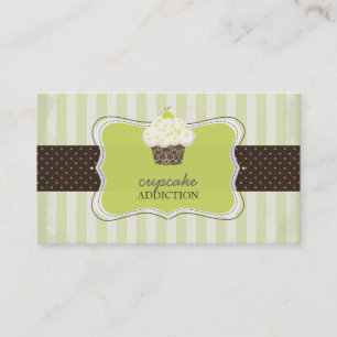 PixDezines Keylime cupcoa/pâtisserie Visitkort