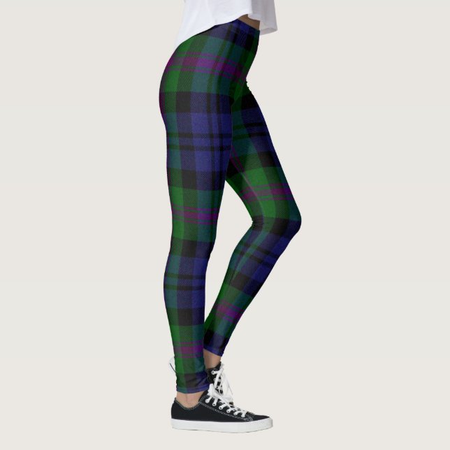 PixDezines Klan Oakney Tartan Leggings (Höger)