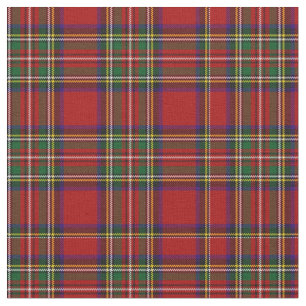 PixDezines klan stewart tartan Tyg