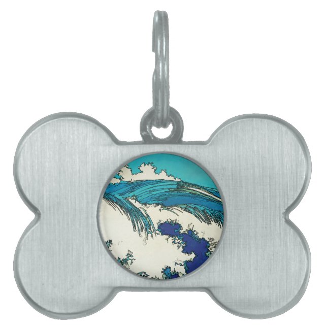 PixDezines konen uehara oceanen vågar, 上 原 ID-bricka Husdjur (Framsidan)