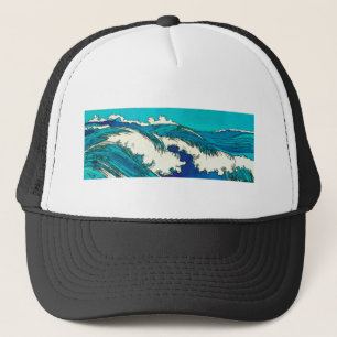 PixDezines konen uehara oceanen vågar, 上 原 Keps